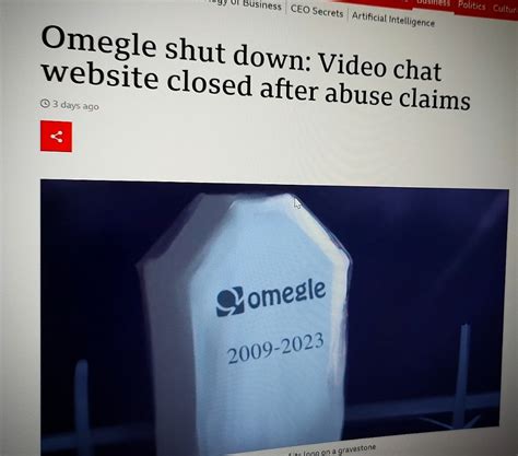 omegle leaks|Omegle shut down: Video chat website closed after abuse claims